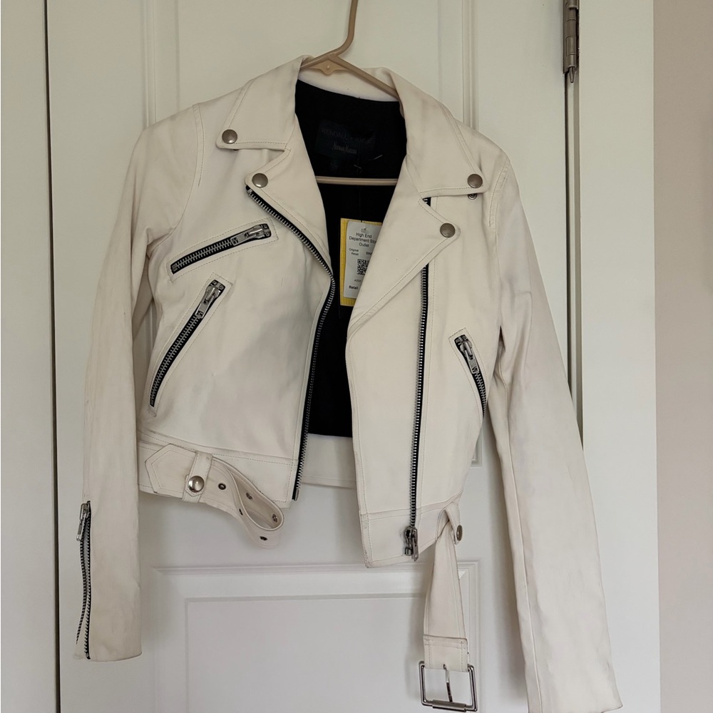 Neiman Marcus x Kendall and Kylie leather jacket